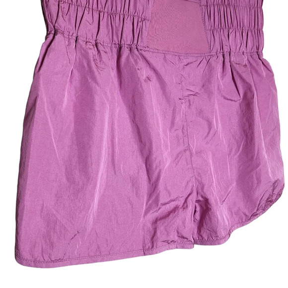 Free People Movement Pink Orchid Active Shorts Lined Size XL New - Picture 7 of 15